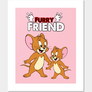 Furry Friend Posters and Art